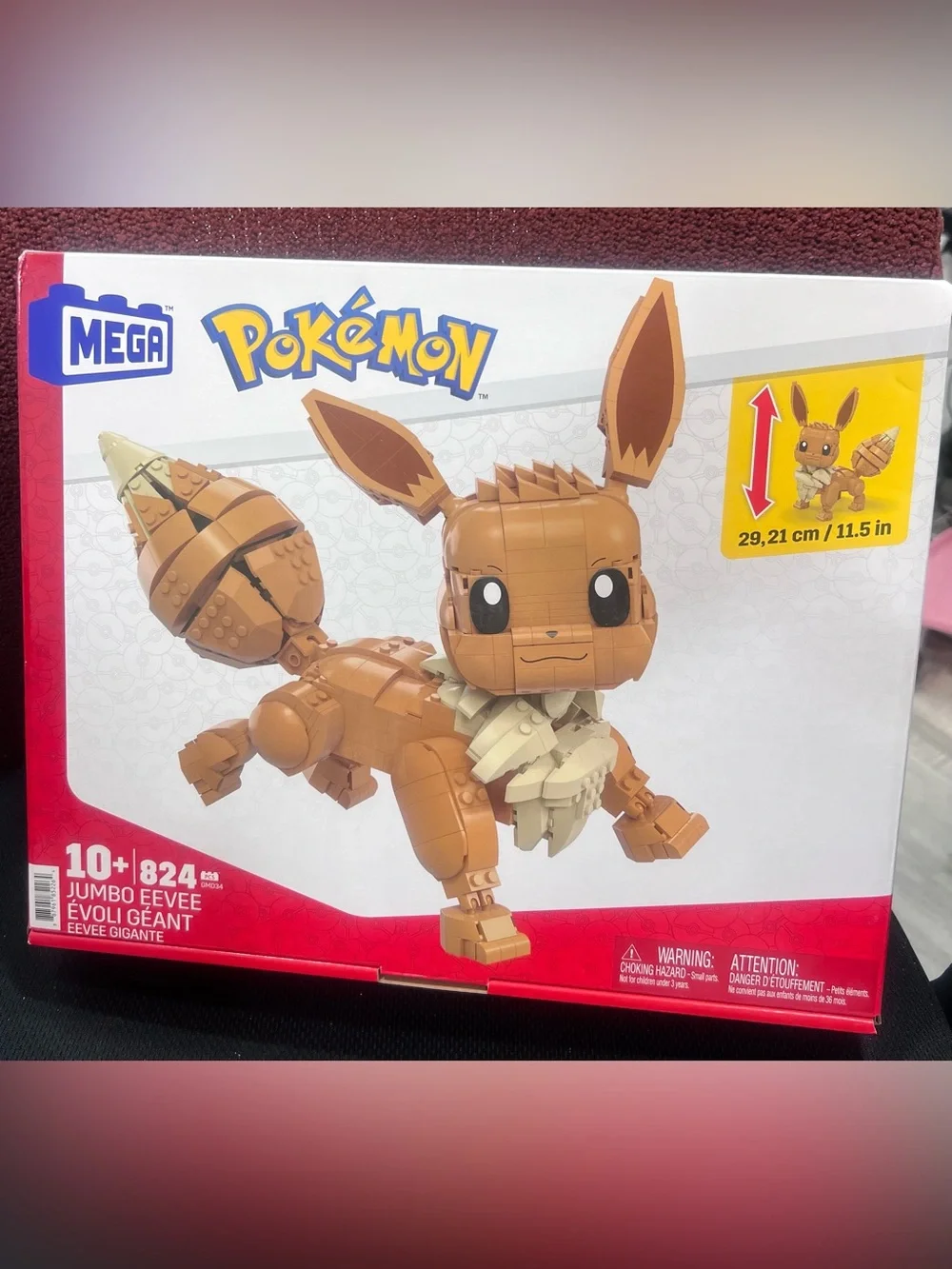 Eevee Building Toy - Brown and Cream